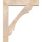 Ekena Millwork Olympic Block Smooth Bracket w/ Offset Brace, Douglas Fir, 7 1/2"W x 38"D x 44"H BKT0806X38X44OLY05SDF - alternate 3